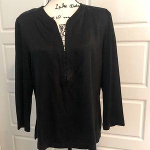 ELIE TAHARI SILK TUNIC